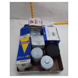 Assorted Car Filters & Parts - Various Brands