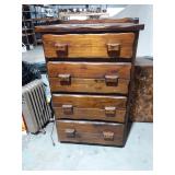Rustic Solid Wood Dresser