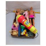 Vintage Barbie & Ken Doll Toy Lot