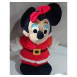 Vintage Minnie Mouse Christmas Plush