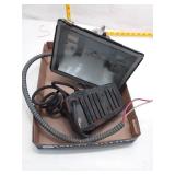 Industrial Floodlight and Foot Pedal