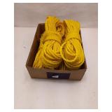 Bright Yellow Rope Lot of 4
