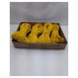 4 Yellow Braided Rope Lot
