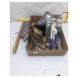 Assorted Tool Lot - AllGrip Pliers, Funnel, & More