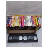 Vintage VHS Tapes - Children's Cartoons & Sing-Alo