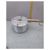 Vintage Aluminum Popcorn Popper