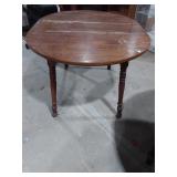 Antique Oval Drop-Leaf Table