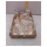 Glassware Assortment: Bugs Bunny, Glass Jars and T