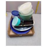 Assorted Kitchen Storage & Serving Lot