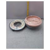 Mosaic Top Table with Pots