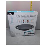 Crane 6 lb. Balance Board with Exercise Chart