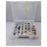 Vintage Wooden Spool Sewing Thread Collection with