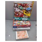Jigsaw Puzzle Lot - 4 Puzzles
