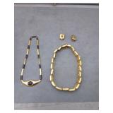 Vintage Monet & Les Bernard Jewelry Set