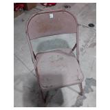 Vintage Metal Folding Chair