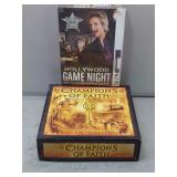 Hollywood Game Night & Champions of Faith Board Ga