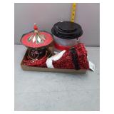 Festive Holiday Decor Lot