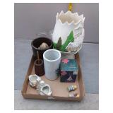 Assorted Vintage Decorative Items Lot