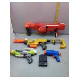 Nerf Blaster Lot: RotoFury, Others