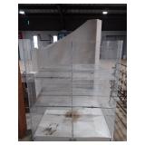 Large Acrylic Display Case with Shelves
