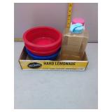Pet Bowls, Beverage Bottles & Mike's Hard Lemonade