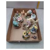 Charming Assorted Easter & Spring Figurines Lot