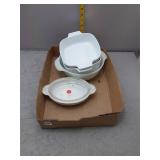 Vintage Corning Ware & Anchor Hocking Baking Dishe