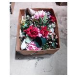 Assorted Artificial Flower Lot
