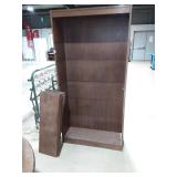 Vintage Wood Bookshelf with Shelves