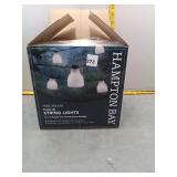 Hampton Bay White Shade String Lights