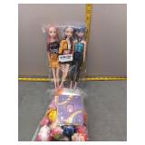 Fashion Dolls & Fun Squishies Lot