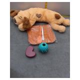 Dog Toy Lot - Plush, Puzzle, & More