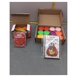 Valentine's Day Gift Sets: Play Dough & Cards