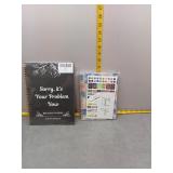 'Sorry, it's Your Problem Now' Planner & Accessori