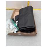 Black Fabric Panel Set with Hardware