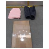 Baby Hat, Mittens & Brimmed Hat Set