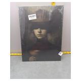 Wrapped Canvas Print 'The Blind Girl'