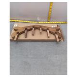 Decorative Brown Coat Rack