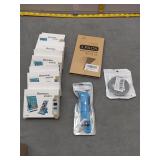 Tech Accessory Lot: Tablet Stands, Screen Protecto