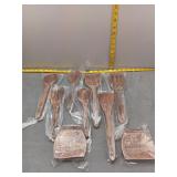 New Scissors Art Wooden Kitchen Utensils Set