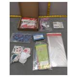 Craft Supplies Lot: Stickers, Kits, Decorations, a
