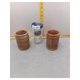 Penn State Tumbler & Wooden can holders