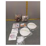 Assorted Stickers & Circle Cutouts Lot