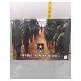 US Army 'Forging The Warrior Spirit' Metal Sign