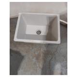 Light Gray Rectangular Sink