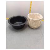 monarch adobe bathroom sink and a waste baxket