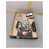 Assorted Knives, Flashlights, & Accessories Lot