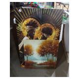 Pair of Decorative Wall Art Pieces