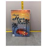 Classic Hot Rod Metal Sign