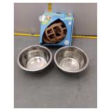 Dog Supplies: Muzzle & Bowls